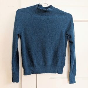 Everlane Teal Cashmere Sweater